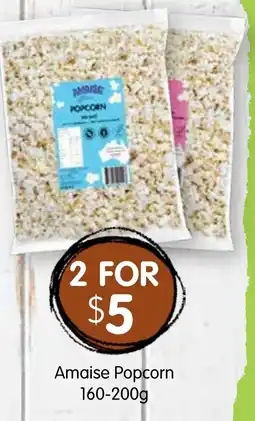 Spudshed Amaise popcorn offer
