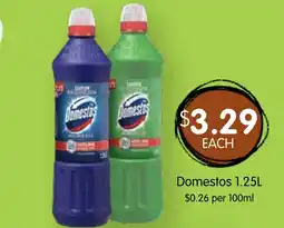 Spudshed Domestos offer