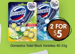 Spudshed Domestos toilet block varieties offer