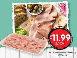 Spudshed Kr castlemaine ham shaved offer