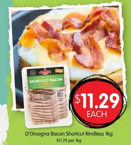 Spudshed D'orsogna bacon shortcut rindless offer