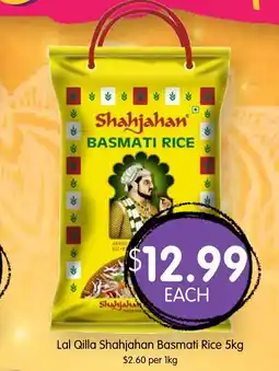 Spudshed Lal qilla shahjahan basmati rice offer