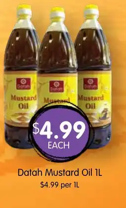 Spudshed Datah mustard oil offer