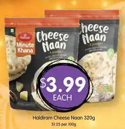 Spudshed Haldiram cheese naan offer