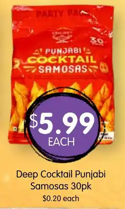 Spudshed Deep cocktail punjabi samosas offer