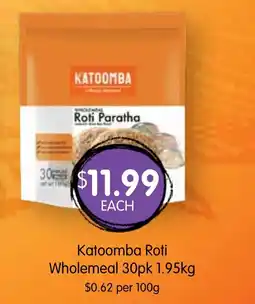 Spudshed Katoomba roti wholemeal offer