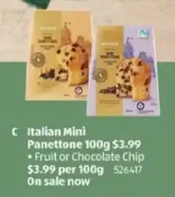ALDI Fruit or chocolate chip offer