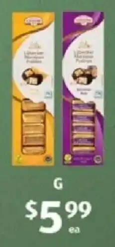 ALDI Lübecker marzipan pralines offer