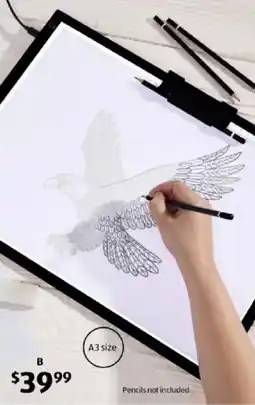 ALDI A3 light pad offer