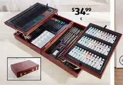 ALDI Wooden art box set offer