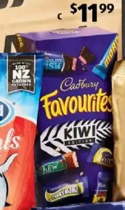 ALDI Cadbury favourites kiwi edition offer