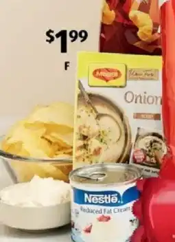 ALDI Maggi onion soup offer