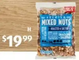 ALDI Forresters premium roasted & salted mixed nuts offer