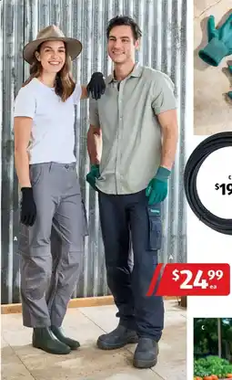 ALDI Adult's gardening trousers offer