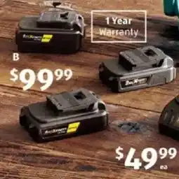 ALDI 20v 8.0ah battery offer