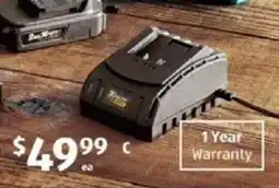 ALDI 20v 4.0ah battery or 2.0ah battery and charger pack offer
