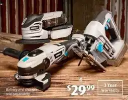 ALDI 20v angle grinder, jigsaw or sander skins offer