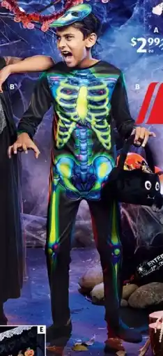 ALDI Children's halloween costumes offer