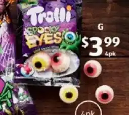 ALDI Trolli spooky eyes offer
