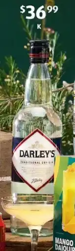 ALDI Darley's gin offer