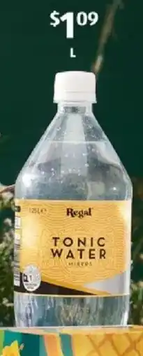 ALDI Regal tonic water offer
