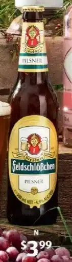 ALDI Feldschlรถรchen pils offer