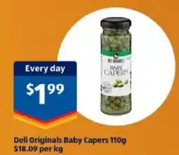 ALDI Deli originals baby capers offer