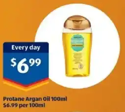 ALDI Protane argan oil offer