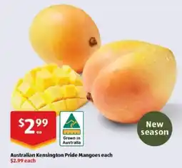 ALDI Australian kensington pride mangoes offer