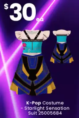 Toymate K-Pop Costume Starlight Sensation Suit offer