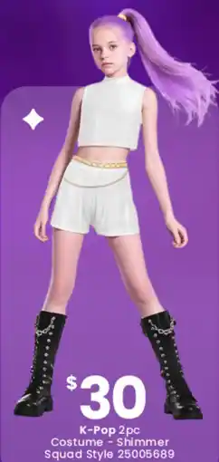 Toymate K-Pop Costume Shimmer Squad Style offer