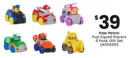 Toymate Paw Patrol Pup Squad Racers Gift Set offer