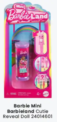 Toymate Barbie Mini Barbieland Cutie Reveal Doll offer
