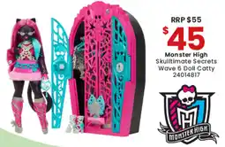 Toymate Monster High Skulltimate Secrets Wave 6 Doll Catty offer