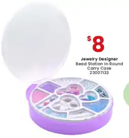 Toymate Jewelry Designer Bead Station In Round Carry Case offer