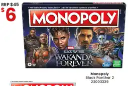 Toymate Monopoly Black Panther 2 offer