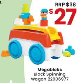 Toymate Megabloks Block Spinning Wagon offer