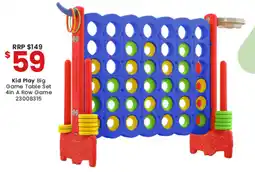 Toymate Kid Play Big Game Table Set 4in A Row Game offer