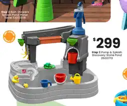 Toymate Step 2 Pump & Splash Discovery Stone Pond offer