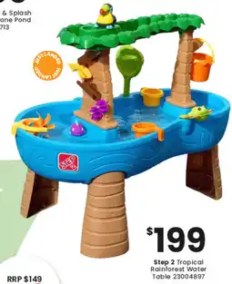 Toymate Step 2 Tropical Rainforest Water Table offer