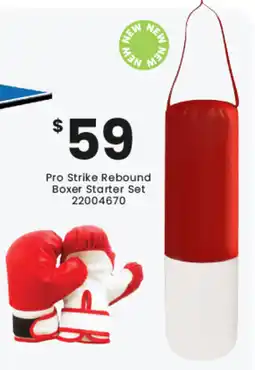 Toymate Pro Strike Rebound Boxer Starter Set offer