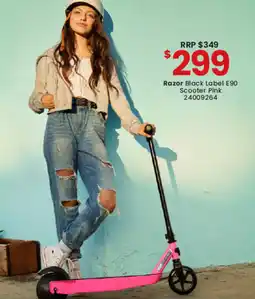 Toymate Razor Black Label E90 Scooter Pink offer