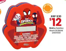 Toymate Wahu Spidey Back Bubble offer