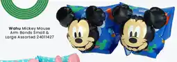 Toymate Wahu Mickey Mouse Arm Bands Small & Large Assorted offer