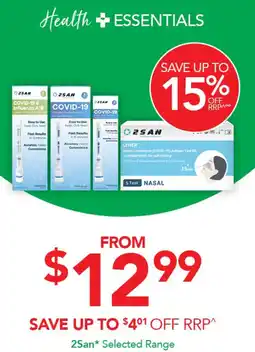 Terry White Health essentials Selected Range offer