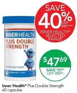 Terry White Inner Health Plus Double Strength offer