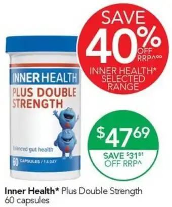 Terry White Inner Health Plus Double Strength offer