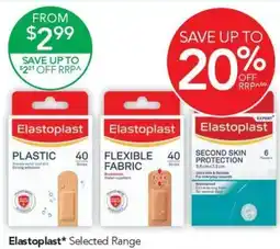 Terry White Elastoplast Selected Range offer