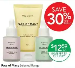 Terry White Face of Many Selected Range offer
