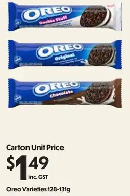 Campbells Wholesale Oreo Varieties offer